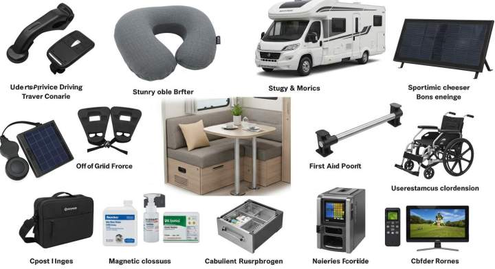 10. Accessoires pour les camping caristes seniors