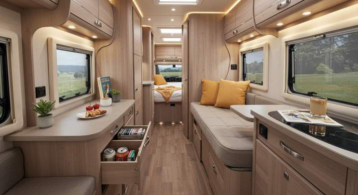 4.accessoires pour améliorer le confort en camping car